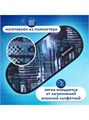 Пенал-косметичка овальный 22*9*5см Полоски Brauberg 229273