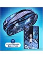 Пенал-косметичка овальный 22*9*5см Полоски Brauberg 229273