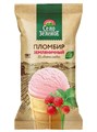 Мороженое пломбир земляника 70гр Село Зеленое 502774
