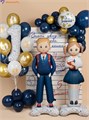 Воздушный шар фольгированный фигура школьник девочка 185см Дон Баллон 29303