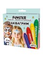Аквагрим для лица и тела 6цв легко смываются Funster 192571
