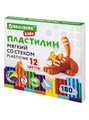 Пластилин 12цв восковой Kids Brauberg 106495