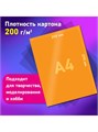 Картон цветной мелованный А4 5л 5цв Brauberg 116628