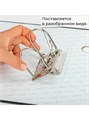 Папка-регистратор 75мм черная с уголком из ПВХ Profit Staff 272012