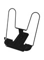 Подставка для книг металлическая черная Line+ Brauberg 238214