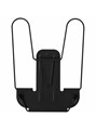 Подставка для книг металлическая черная Line+ Brauberg 238214