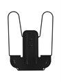 Подставка для книг металлическая черная Line+ Brauberg 238214