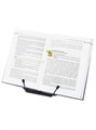 Подставка для книг металлическая черная Line+ Brauberg 238214