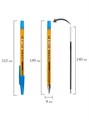 Ручка шариковая синяя 0,7мм Orange Staff 144075