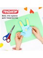 Ножницы детские для левши с линейкой ассорти 130мм Пифагор 236784