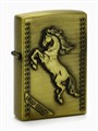 Зажигалка бензиновая Новогодняя лошадь 5,5*3,5см 10896534